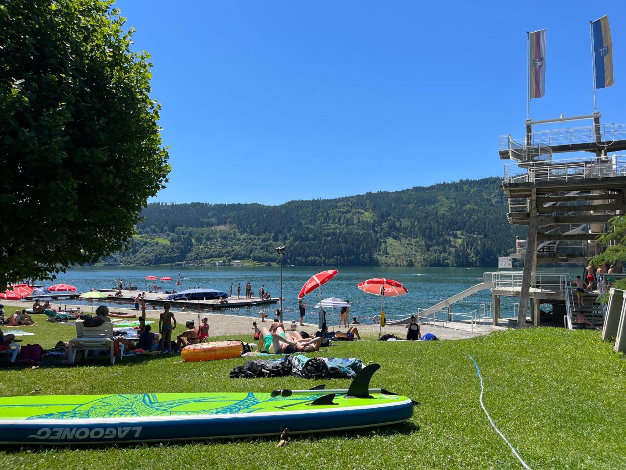 Fewo Loewenherz Seeboden Buitenkant foto